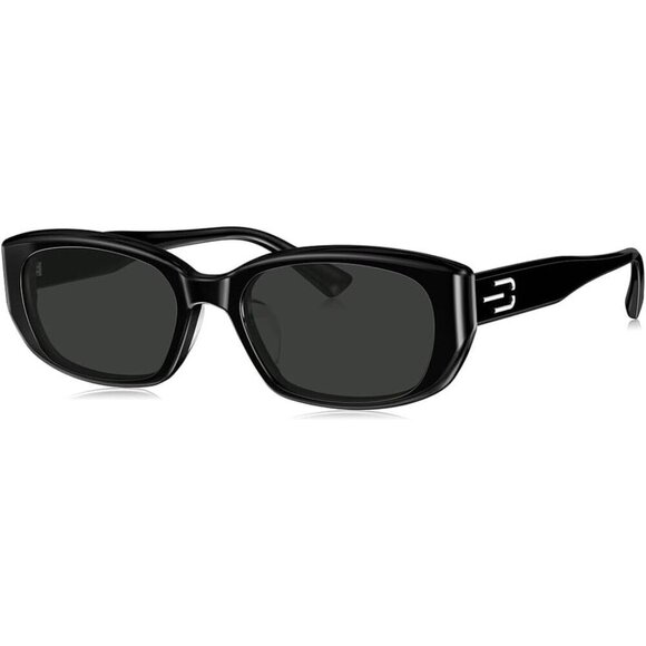 ? Women Brown Fashion Oversized Cat Eye Polarized Exclusive Eyewear Sunglasses